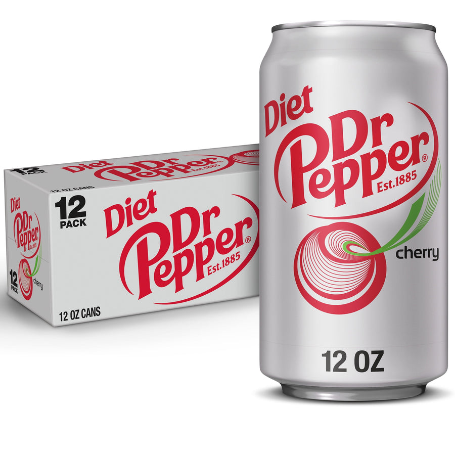 Diet Dr Pepper Cherry Soda - Cherry Smooth Blend