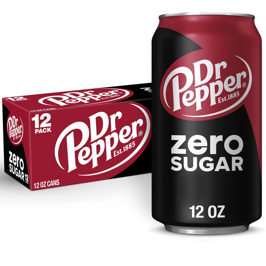 Dr Pepper Zero Sugar Soda - Zero Easy Sip